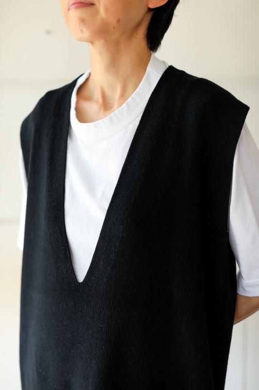 ゴーシュ コットンファームリブ Vネックワンピース - SUSCON + RUSTIC HOUSE ONLINESTORE ゴーシュ コットンファームリブ Vネックワンピース - SUSCON + RUSTIC HOUSE ONLINESTORE