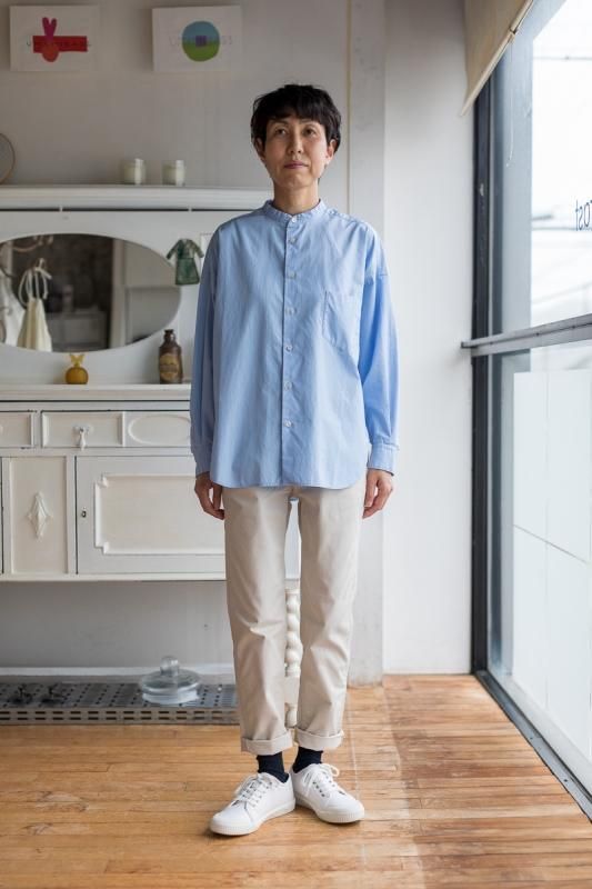 SYTE コットンブロードスタンドカラー長袖シャツ koton ブロードスタンドカラーシャツ - SUSCON + RUSTIC HOUSE