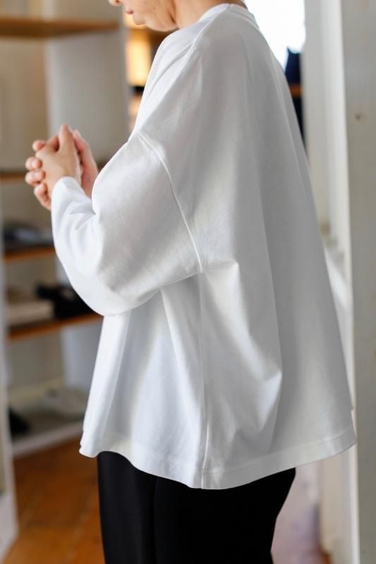くらしを楽しむアイテム aa.フレアワイド長袖Tシャツ - ONLINESTORE HOUSE RUSTIC + SUSCON トップス