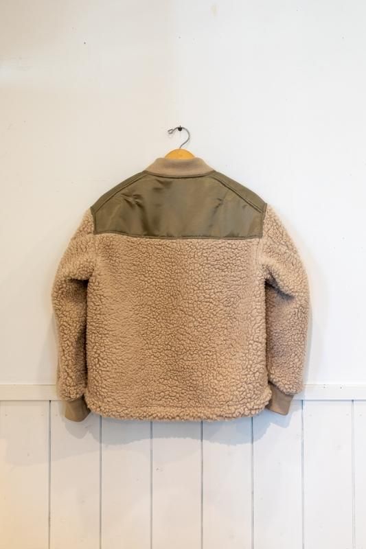 THE NORTH FACE PURPLE LABEL Wool Boa Fleece Denali Jacket THE NORTH FACE PURPLE LABEL Wool Boa Fleece Denali Jacket