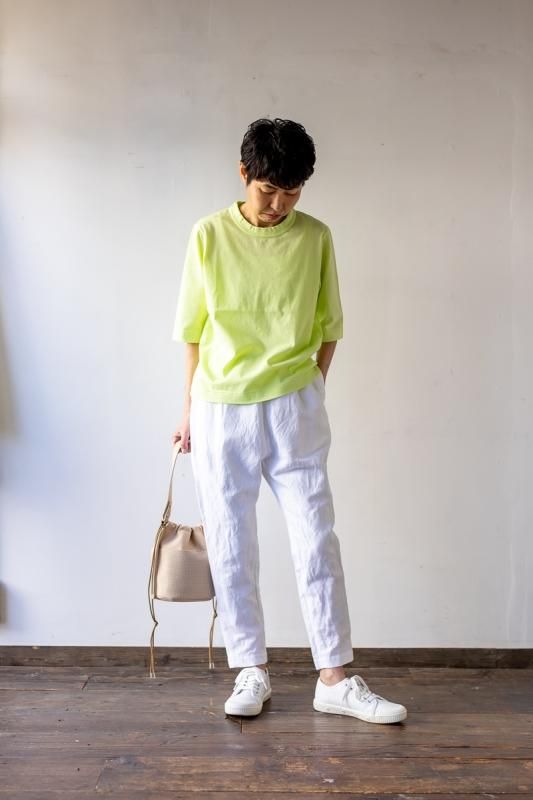 ゴーシュ リネンコットンドビー テーパードパンツ - SUSCON + RUSTIC