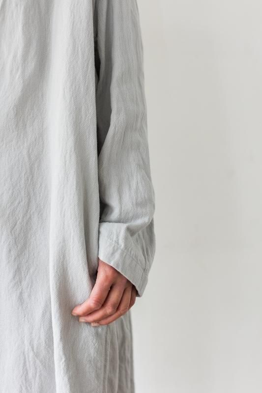 「高評価！」注目のレビュ ゴーシュ RUSTIC + SUSCON - ローブコート リネンコットンドビー トップス