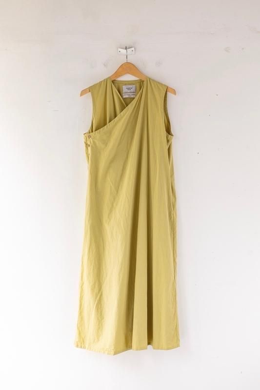 YAECA WRITE ラップドレス S/S（KUSAKI GREEN) - SUSCON +