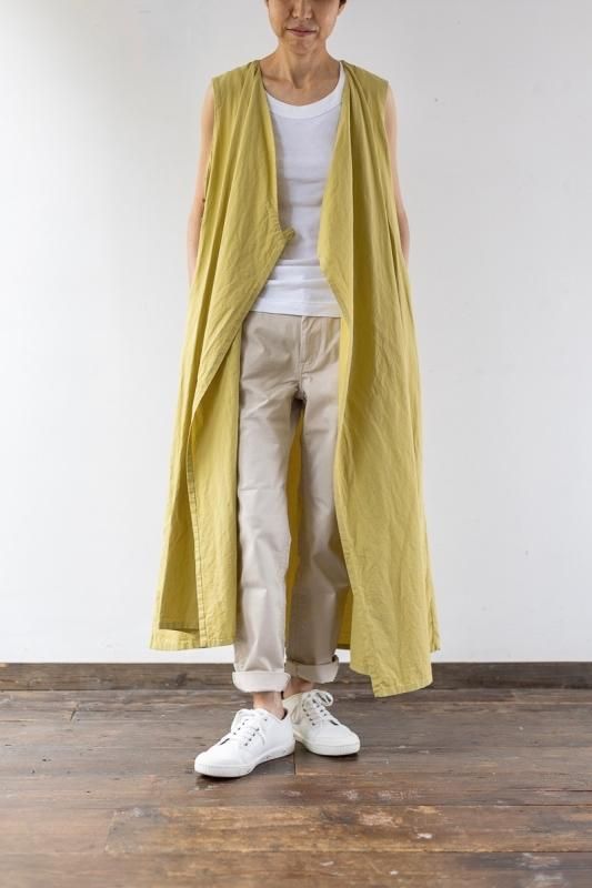 YAECA WRITE ラップドレス S/S（KUSAKI GREEN) - SUSCON + RUSTIC ...