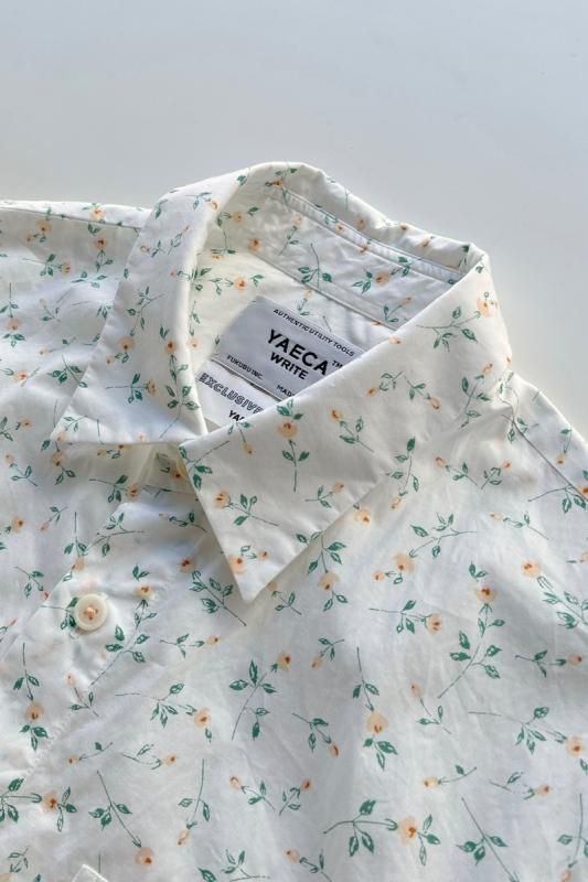 YAECA - 美品□ヤエカ リバティ ブラウス シャツ ニームの通販