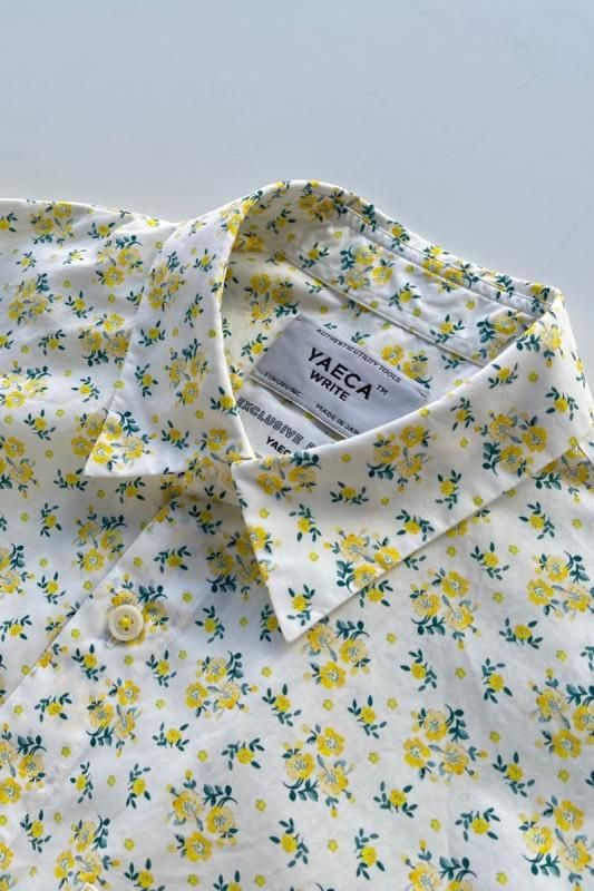 極美品！YAECA WRITE リバティオープンカラーシャツ Sサイズ