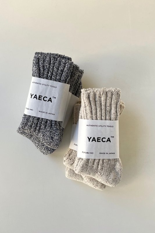 YAECA cotton silk ソックス (ユニセックス)
