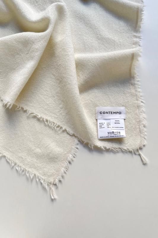 YAECA CONTEMPO WOOL ストール - SUSCON + RUSTIC HOUSE ONLINESTORE