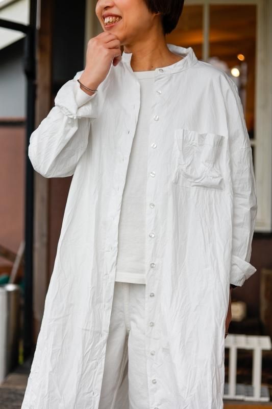 練習用ストーン付きスタンダードワンピース✨シンプルでエレガントなデザイン！ ラッフルフリル付きスタンドカラーシャーリングワンピース