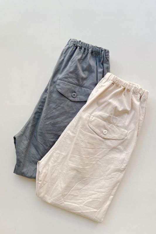 ゴーシュ コットンオックス テーパードパンツ - SUSCON + RUSTIC
