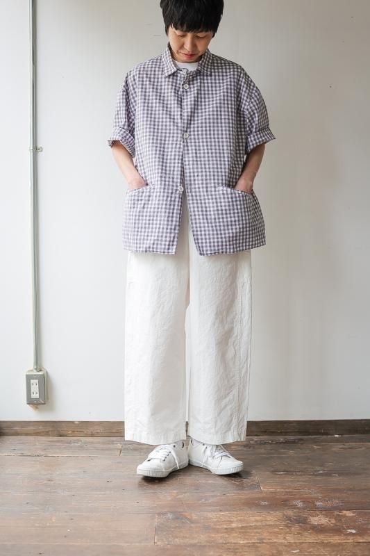 koton コットンヘンプ バックワードパンツ - SUSCON + RUSTIC koton コットンヘンプ バックワードパンツ - SUSCON + RUSTIC