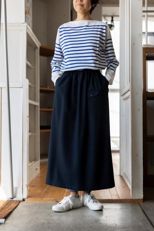 DT MaxMara ★ ウールガーゼ ロングスカート CAFILA ベージュ MAX MARA CAFILA ウールガーゼ ロングスカート ボトムス