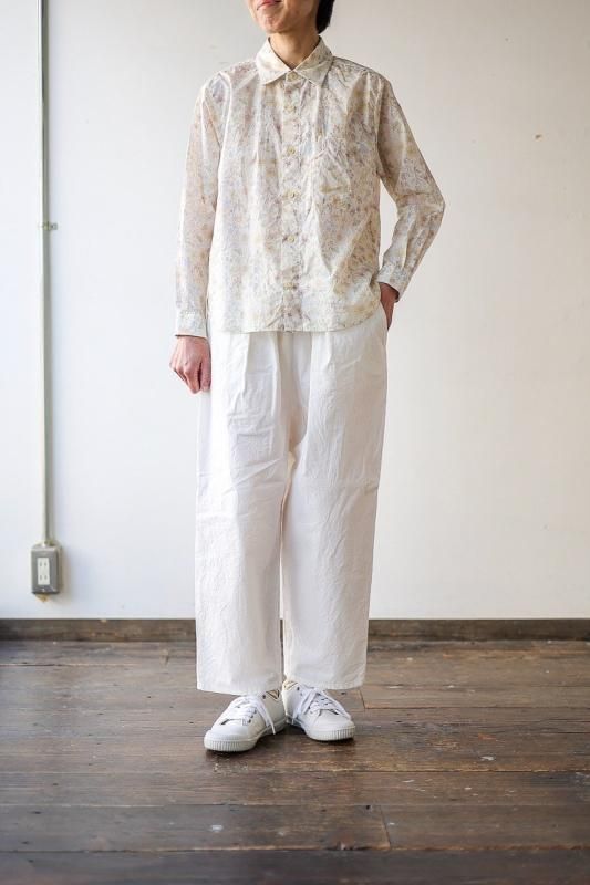 YAECA(ヤエカ)リバティシャツ YAECA (ヤエカ) Wボタンシャツ Button Shirt