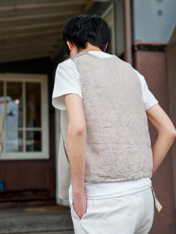 シンプルシックTRANSITのレザーベスト - SUSCON + RUSTIC HOUSE