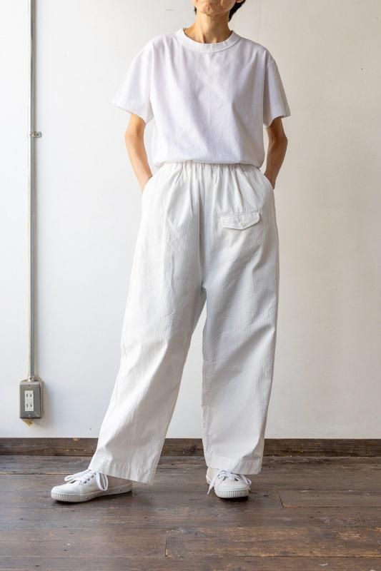 【ゴーシュ】コットンボイル7分丈パンツ 涼感 七分丈 コットンパンツ[品番：TLKM0001715]｜T-LINK