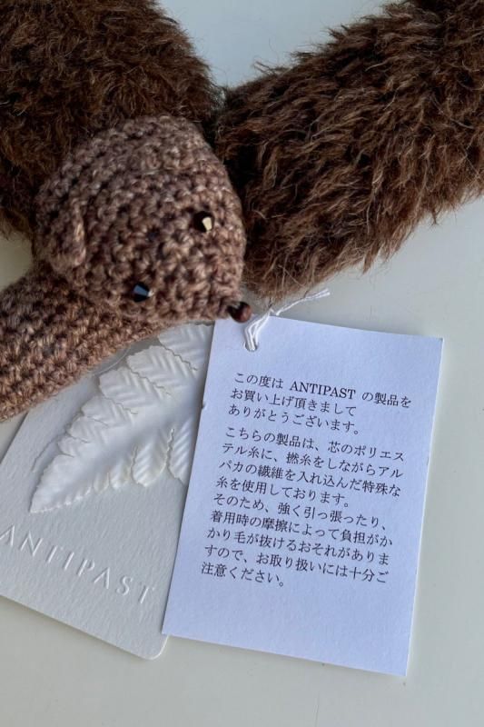 ANTIPAST アルパカニットマフラー - SUSCON + RUSTIC HOUSE ANTIPAST アルパカニットマフラー - SUSCON + RUSTIC HOUSE
