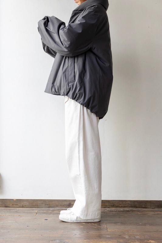 GRANDMA MAMA DAUGHTERスタンドカラー ショートダウンジャケット