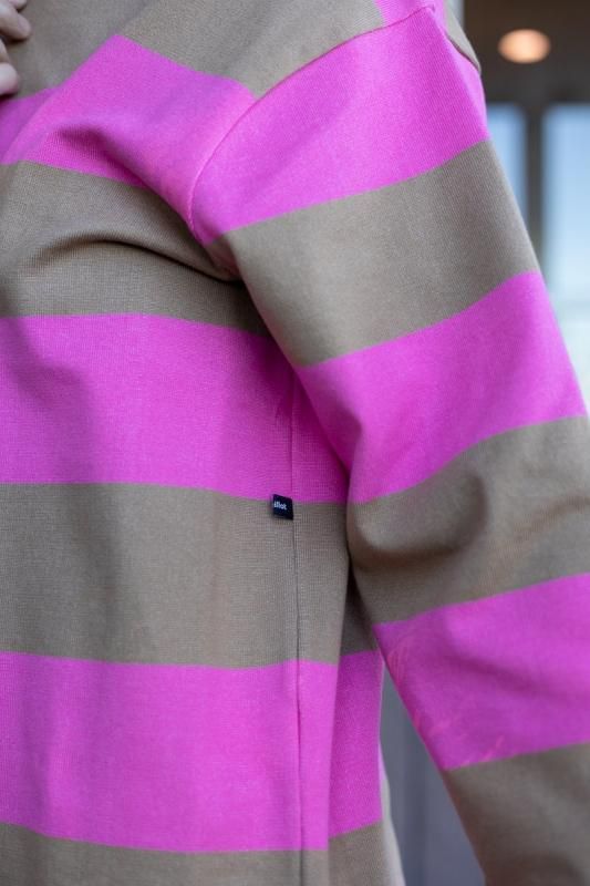 今年こそ色に挑戦「maillot(マイヨ) Wide Border Long-Tee」で