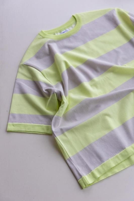 トップス maillot Wide Border Half Sleeve T PNK 3 maillot「wide border half sleeve-Tee」 - SUSCON + RUSTIC