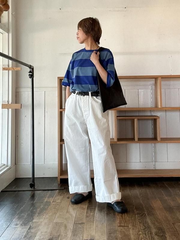 トップス maillot Wide Border Half Sleeve T PNK 3 maillot「wide border half sleeve-Tee」 - SUSCON + RUSTIC
