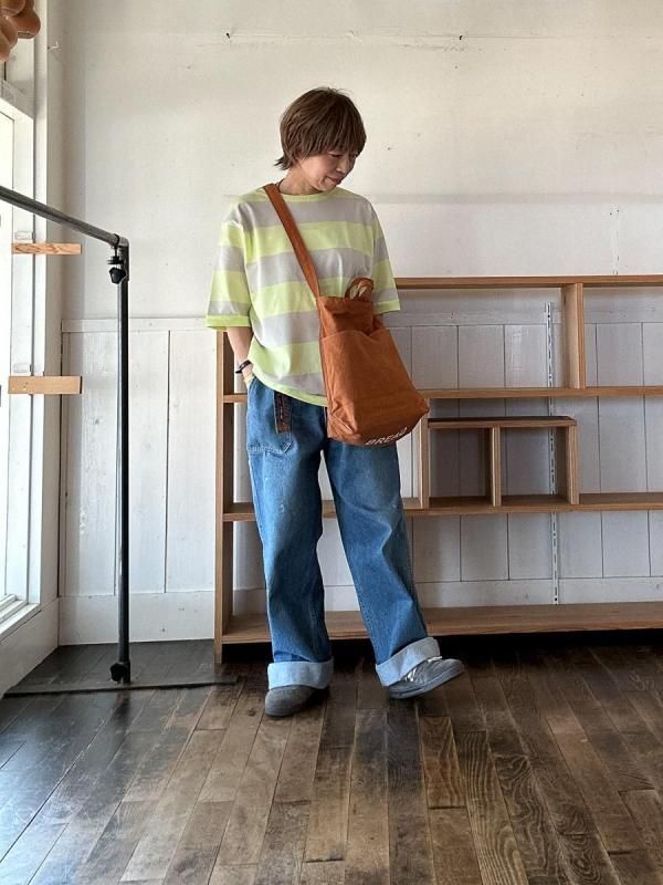 トップス maillot Wide Border Half Sleeve T PNK 3 maillot「wide border half sleeve-Tee」 - SUSCON + RUSTIC