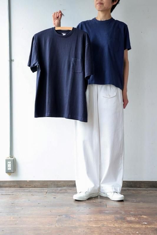 YAECA - 【あり】YAECA ポケT YAECA STOCK ポケット付き半袖Tシャツ（メンズ&レディス