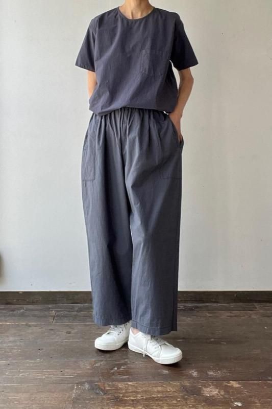 homspun バルキーシーチングパンツ homspun バルキーシーチング ウエストゴムパンツ – SUSCON