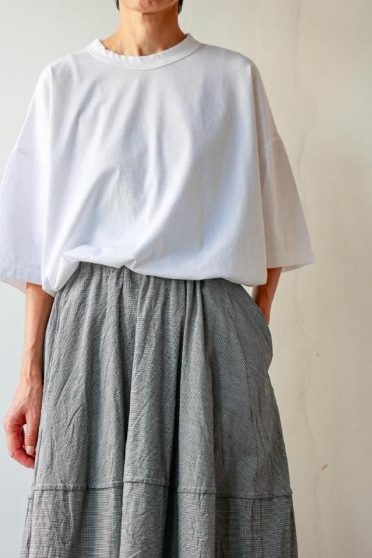 ゴーシュ コットンリネンガーゼ ロングスカート - SUSCON +