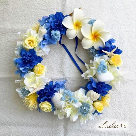 プルメリアの夏色リース | インテリア雑貨 - Lulu＊s 〜ルルズ〜 各種