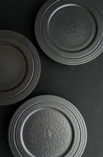 黒金陶器 小皿