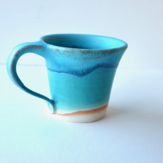 うるまブルー マグカップ【沖縄県/うるま陶器】