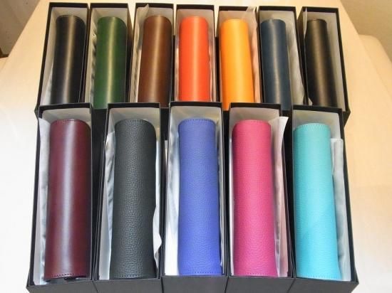 ★未使用★ルボナー デブペンケース シュランケンカーフ パープル ル・ボナーさんよりお待たせしました！のデブペンケース