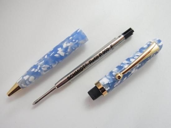 大西製作所　アセテート万年筆 「空とわた雲」 大西製作所 アセテート 空とわた雲 - PEN-LAND(ペンランド)|新品