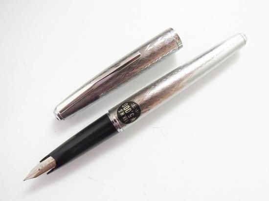 プラチナ メタルボディ 波模様 - PEN-LAND(ペンランド)|新品