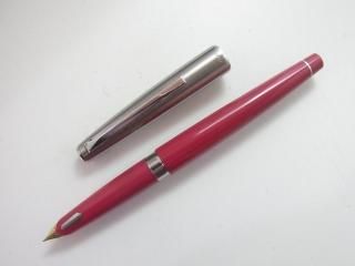 18Kメッキ ヴィンテージ万年筆 中押し式 ゴールド デッドストック 未使用 18Kメッキ ヴィンテージ万年筆 中押し式 ゴールド デッド