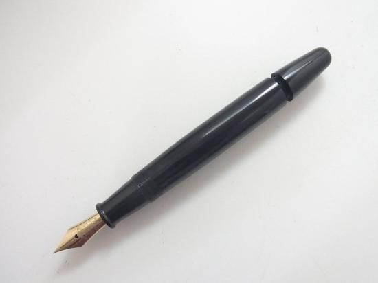 ヴィンテージ万年筆 インキ止め式 ブラック (S☆2) - PEN-LAND