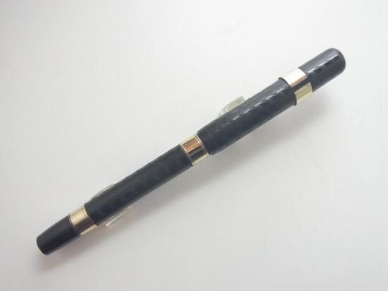 ビンテージ ジュエル スーパー 万年筆 Engalnd ブルー 14K