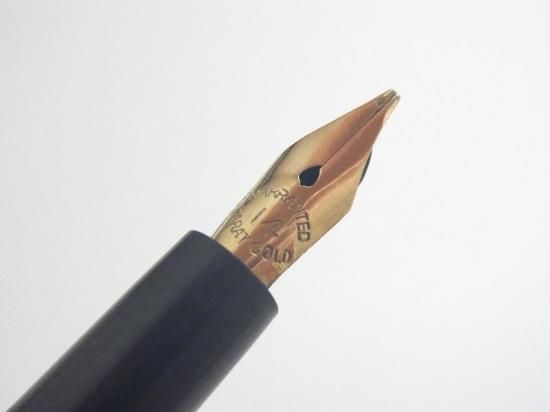 ビンテージ ジュエル スーパー 万年筆 Engalnd ブルー 14K
