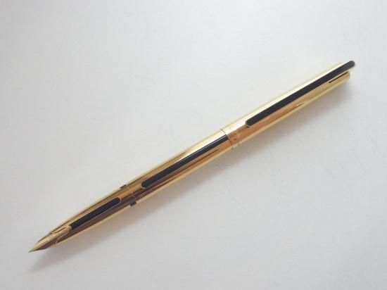 WATERMAN 万年筆 CF44GO バーレイ 18K コンバーター付 - 筆記具