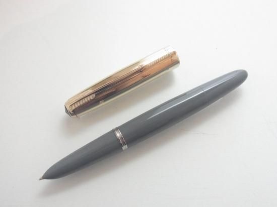 パーカー 万年筆 バキュマチック ブラウン 14K ヴィンテージ パーカー 万年筆 バキュマチック ブラウン 14K ヴィンテージ
