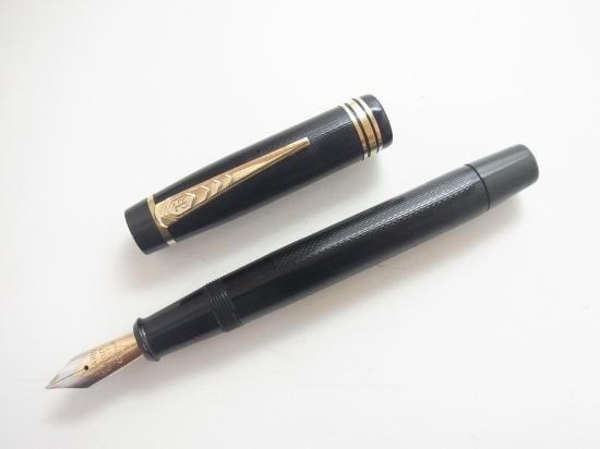 オノト万年筆（プランジャー式） オノト レッドマーブルエボナイト プランジャー式 - PEN-LAND