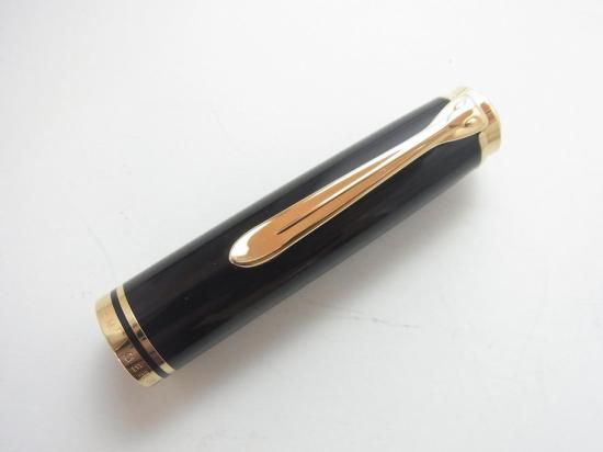 ペリカン　スーべレーン　M800 万年筆　EF極細字　茶縞 ペリカン スーベレーン M800 茶縞 (EF) - PEN-LAND(ペンランド