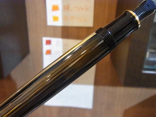 ペリカン スーベレーン M800 茶縞 (EF) - PEN-LAND(ペンランド