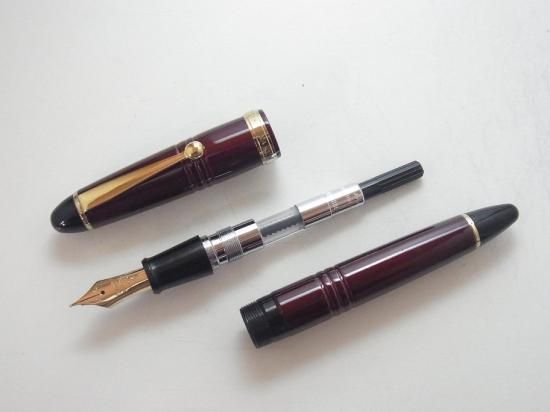 大橋堂 玉虫塗り 朱 - PEN-LAND(ペンランド)|新品万年筆