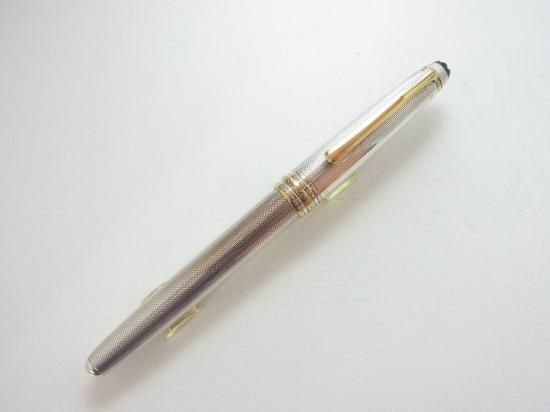 【送料込み】モンブラン 万年筆 １４４６ バーレイ スターリングシルバー MONTBLANC - 【送料込み】モンブラン 万年筆 1446 バーレイ