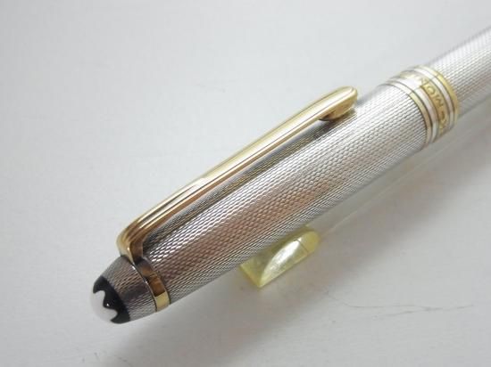 【送料込み】モンブラン 万年筆 １４４６ バーレイ スターリングシルバー 送料込み】モンブラン 万年筆 1446 バーレイ スターリング
