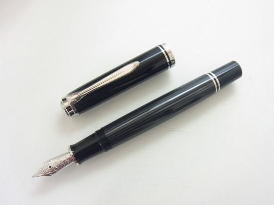 ペリカン スーベレーン M805 ブラックストライプ 旧ストライプ（中古