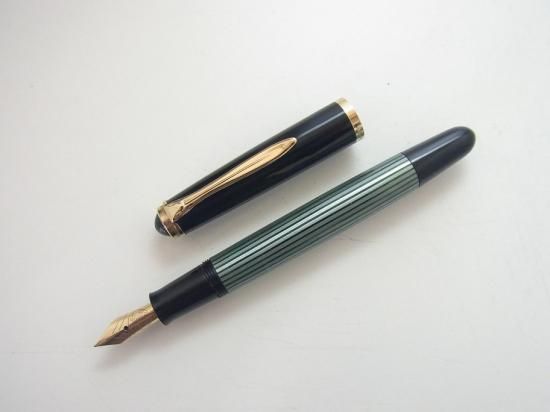 【希少】ペリカン400nn m&k 緑縞 ペリカン 400NN M&K 緑縞 - PEN-LAND(ペンランド)|新品万年筆