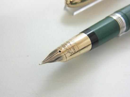 シェーファー スノーケル グリーン 巻きニブ - PEN-LAND