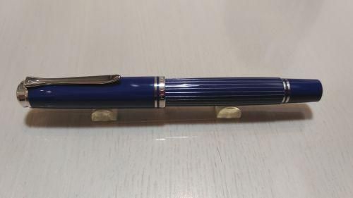 ペリカン 特別生産品 スーベレーン M815 メタルストライプブルー Ｍ Pelikan ペリカン 万年筆 特別生産品 スーベレーン M815 メタル